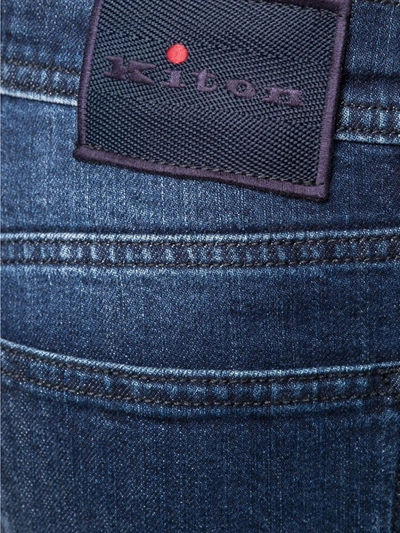 Shop Kiton Denim Cotton Jeans
