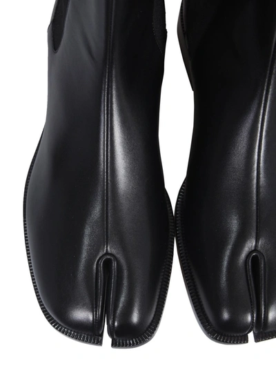 Shop Maison Margiela Tabi Boots In Black