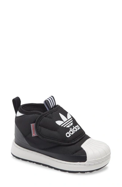 Adidas Originals Kids' Superstar Water Resistant Insulated Bootie In Core  Black/ Crystal White | ModeSens