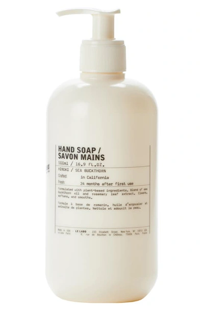 Le Labo Jumbo Hinoki Hand Soap $66 Value
