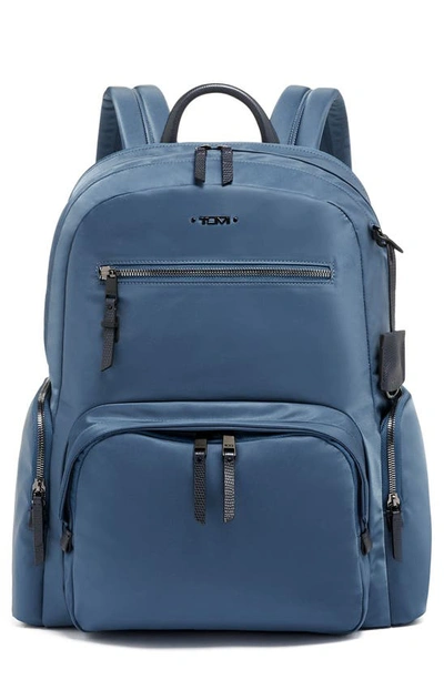 Shop Tumi Voyager Carson Nylon Backpack In Dusty Blue