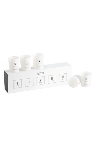 Shop Archipelago Botanicals 5-piece California Luxe Votive Candle Set In White