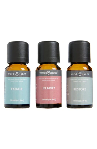 Shop Serene House Restore & Healing 3-pack Essential Oils In Multi