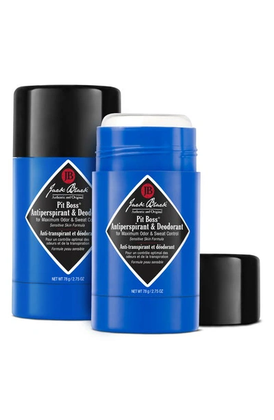 Shop Jack Black Pit Boss Antiperspirant & Deodorant Duo $42 Value