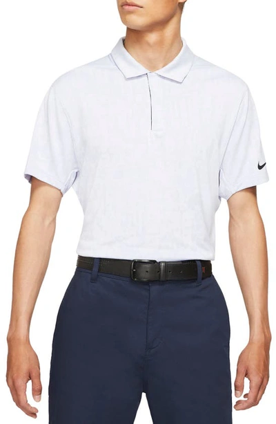Shop Nike Dri-fit Adv Tiger Woods Golf Polo In Purple Pulse/ Purple Chalk