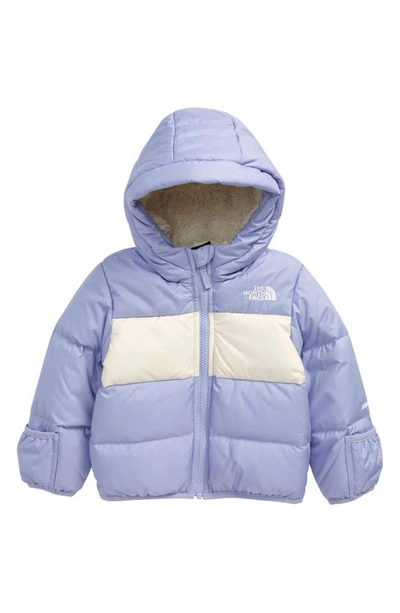 The North Face Babies' Moondoggy Water Repellent 550-fill Down Jacket In  Sweet Lavendar/ Vintage White | ModeSens