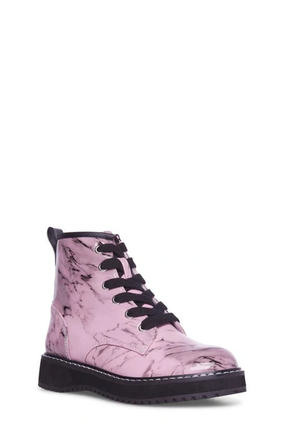 Shop Steve Madden Tory Boot In Blush Marble