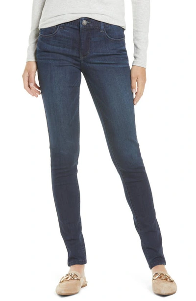 Wit & Wisdom Sophie 'ab'solution Skinny Ankle Jeans In Dark Navy