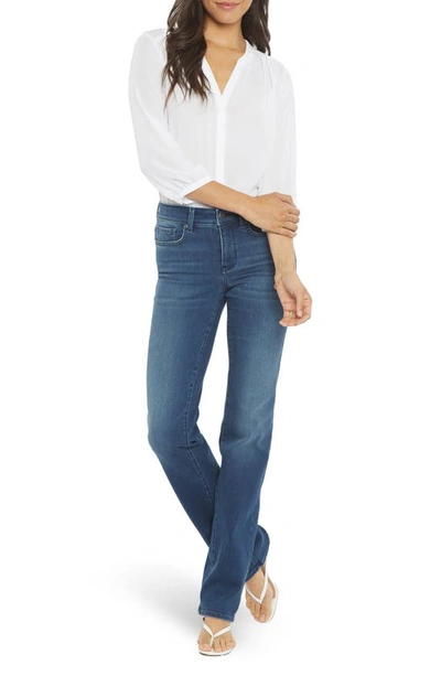 Shop Nydj Marilyn Stretch Straight Leg Jeans In Saybrook