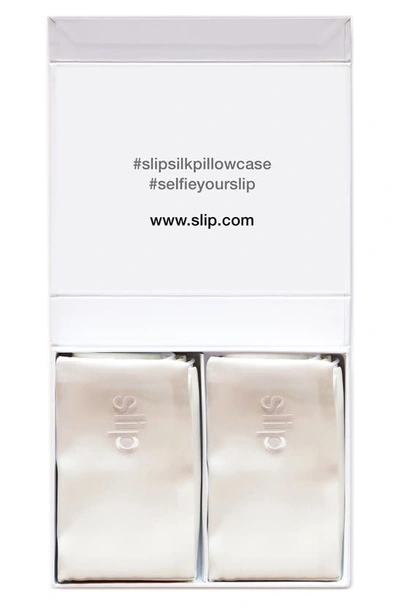 Shop Slip Silk Queen Pillowcase Duo $178 Value