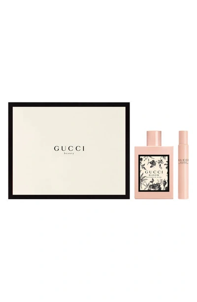 Gucci Bloom Nettare Di Fiori Eau De Parfum Intense Set $179 Value In White  | ModeSens