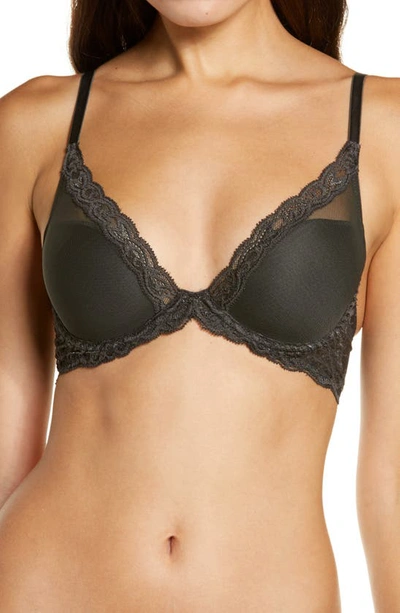 Natori Euphoria Full Fit Contour Underwire Bra 731206 In Coal