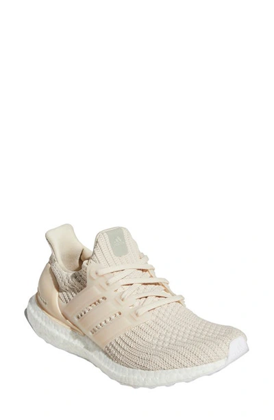 Shop Adidas Originals Ultraboost Dna Running Shoe In Halo Ivory/ Ivory/ Halo Green