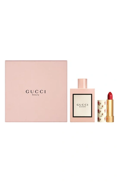 Shop Gucci Bloom Eau De Parfum & Sheer Lipstick Set $172 Value