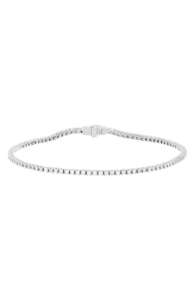 Shop Bony Levy Diamond Tennis Bracelet In 18k White Gold