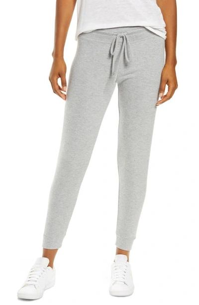 Beyond Yoga Lounge Around Joggers In Light Heather Gray