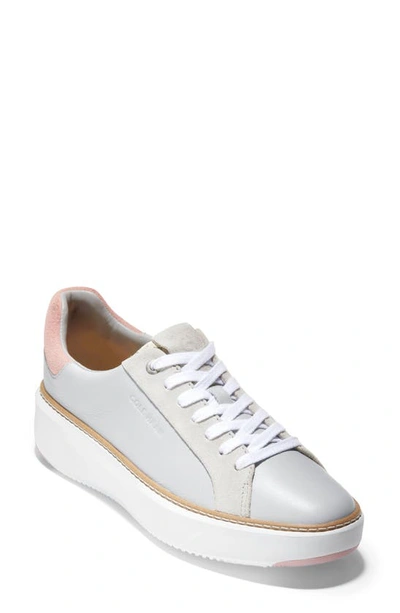 Shop Cole Haan Grandpro Topspin Sneaker In Microchip/ Pale Mauve