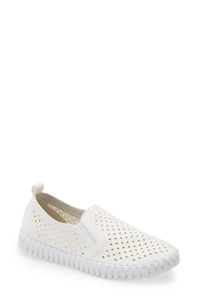 Shop Ilse Jacobsen Tulip Slip-on Sneaker In White