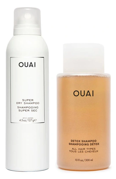 Shop Ouai Super Dry & Detox Shampoo Set $54 Value