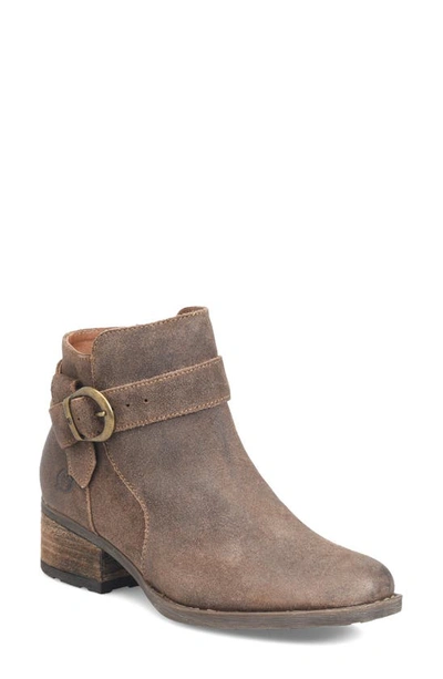 Shop Born Morocco Bootie In Taupe Distressed Leather