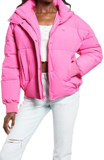 Levi's Puffer Jacket In Hot Pink | ModeSens