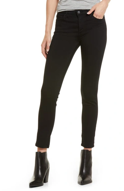 Shop Ag Prima Mid Rise Ankle Cigarette Jeans In Super Black