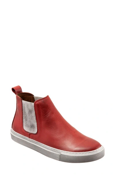 Shop Bueno Rant Sneaker In Terracotta Leather
