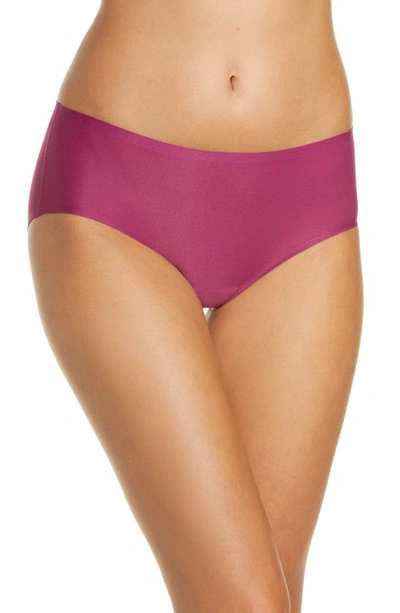 Shop Chantelle Lingerie Soft Stretch Seamless Hipster Panties In Grenadine