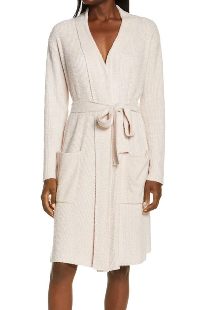 Shop Barefoot Dreamsr Cozychic™ Lite® Ribbed Robe In He Dusty Mauve-pearl