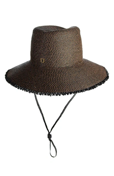 Shop Eric Javits Suncoast Ii Woven Hat In Antique