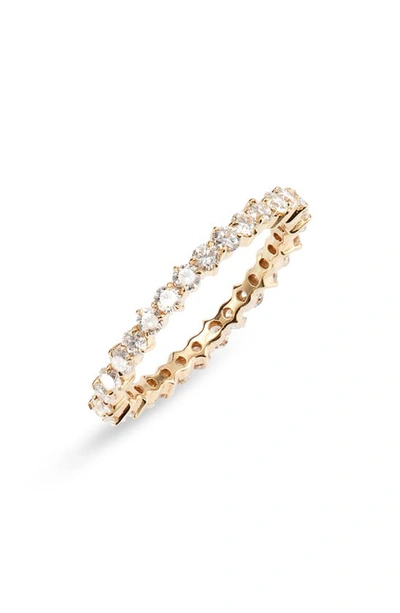 Shop Bony Levy Liora Eternity Stacking Ring In 18ky