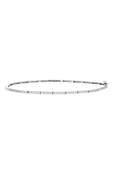 Shop Bony Levy 18k White Gold & Diamond Line Bracelet