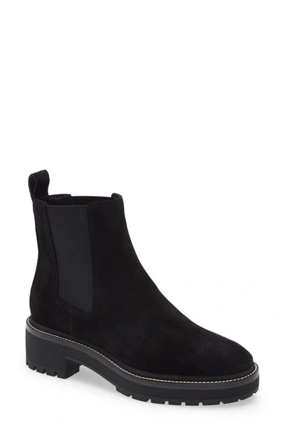 Tory Burch Chelsea 50mm Lug Bootie In Perfect Black | ModeSens