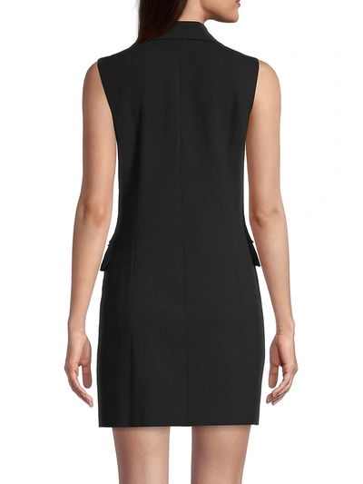 Shop Black Halo Women's Rio Sleeveless Blazer Dress In Bonfire