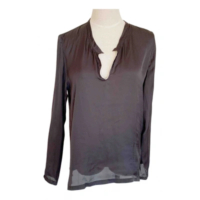Pre-owned Ann Demeulemeester Top In Black