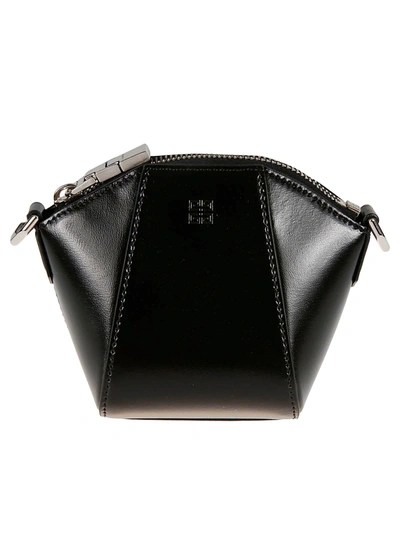 Shop Givenchy Large Zip Crossbody Bag In Black