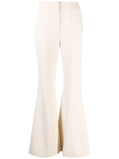 Shop Proenza Schouler Flared Tailored Trousers In Nude