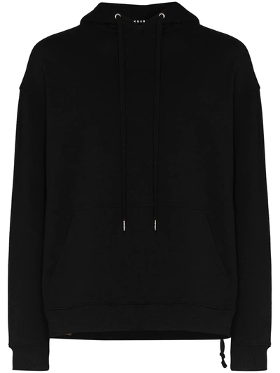 Ksubi 4 X 4 Kross Biggie Oversized Cotton Hoodie In Schwarz