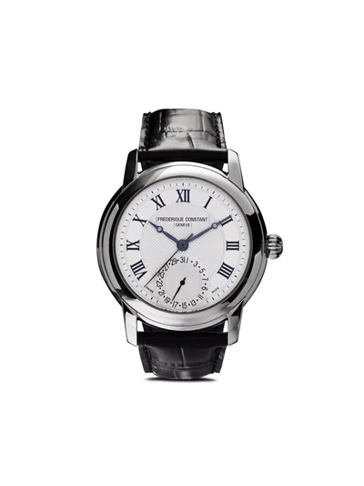 Shop Frederique Constant Classic Manufacture 42mm In Weiss