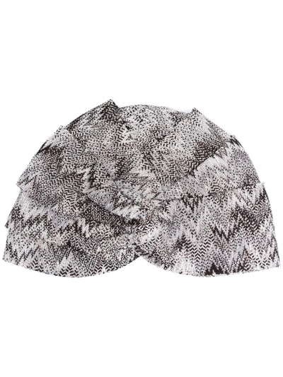Shop Missoni Zigzag-pattern Hair Accessory In Weiss