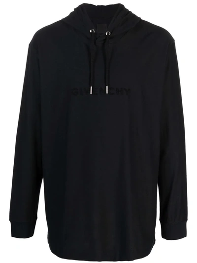 Shop Givenchy 4g-printed Hoodie In Black