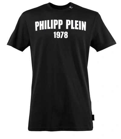 Shop Philipp Plein Ss Pp1978 Black T-shirt