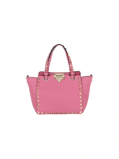 Shop Valentino Mini Tote Bag In Dawn Pink