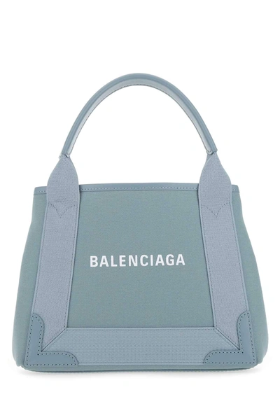 Navy Cabas Xs Tote Bag In Blue Navy Cabas Xs Tote Bag In Blue
