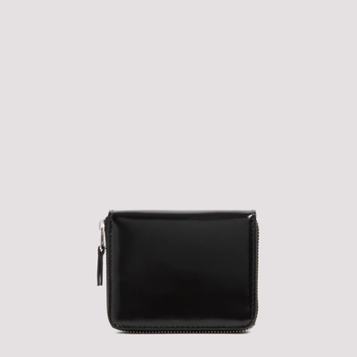 Shop Ami Alexandre Mattiussi Compact Wallet In Black