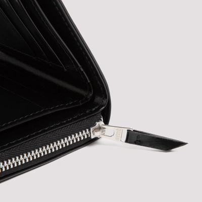 Shop Ami Alexandre Mattiussi Compact Wallet In Black