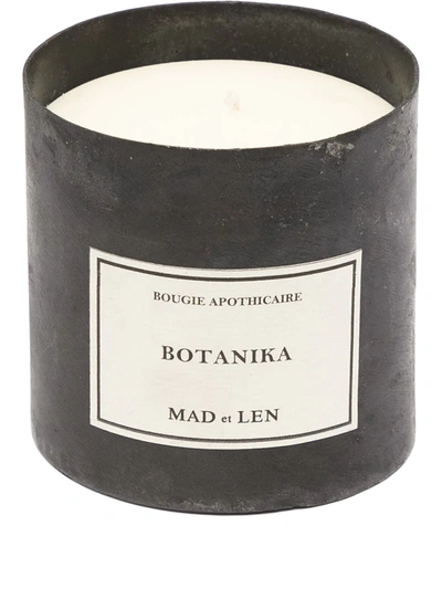 Shop Mad Et Len Botanika-scented Candle In Black
