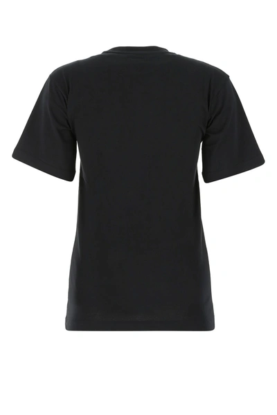 Shop Paco Rabanne Black Cotton T-shirt  Black  Donna Xs