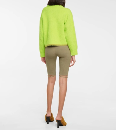 Shop Jacquemus Le Polo Neve Polo Sweater In Green