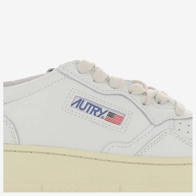 Shop Autry Sneakers In Bianco